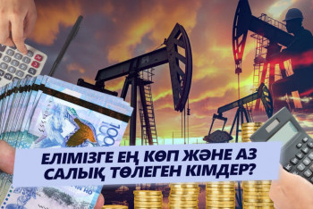 Фотография к новости: Қазақстан бюджетіне миллиардтар түсті. Ең көп салық төлегендер кімдер?