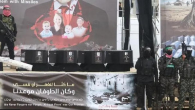 ХАМАС 4 тұтқынның денесін Қызыл Крестке тапсырды