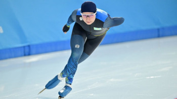 Фотография к новости: Конькимен жүгіруден әлем кубогі: Әйелдер құрамасы үшінші орын алды