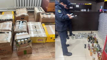 Фотография к новости: Ақтөбеде алкоголь өнімдерін сатқан кәсіпкерлер жауапқа тартылды