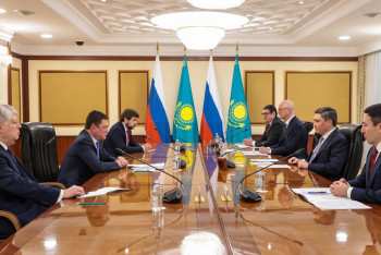 Фотография к новости: Бектенов Александр Новакпен екіжақты ынтымақтастық мәселелерін талқылады