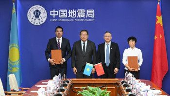 Фотография к новости: Қазақстан мен Қытай сейсмикалық қауіпсіздікті нығайтады