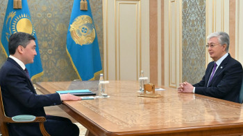 Фотография к новости: Тоқаев  Олжас Бектеновті қабылдады
