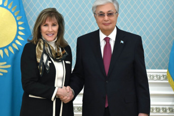 Фотография к новости: Тоқаев Халықаралық сот әкімшілігі қауымдастығының президентін қабылдады