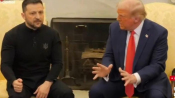 Фотография к новости: Трамп пен Зеленский кездесуі: келісе ме, кетісе ме?