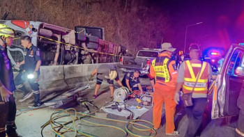 Фотография к новости: Автобус апатынан 18 адам қаза болды