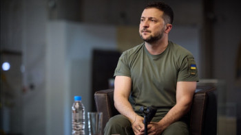 Фотография к новости: Зеленскийдің ұшағы АҚШ-тың әуе базасына қонды