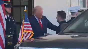 Фотография к новости: Әлем назарында – Зеленский мен Трамп кездесуі