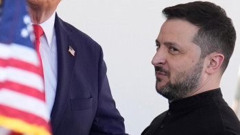 Фотография к новости: Жұмбақ жазба: "Рахмет, Америка!" – Зеленский Америкаға алғыс айтты