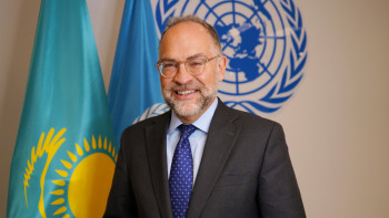 Фотография к новости: Қазақстан мен БҰҰ серіктестігі жаңа деңгейге көтерілді – Стивен О'Малли