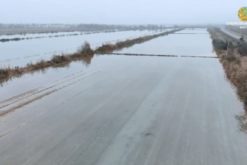 Фотография к новости: Түркістанның егіс алқаптарының тұзын шаю үшін 330 млн текше метр су берілді