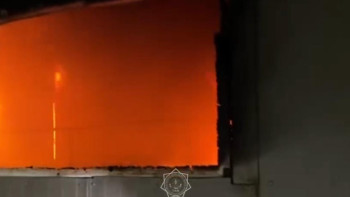 Фотография к новости: Қостанайда 200 тонна ұн тиелген тепловоз өртенді