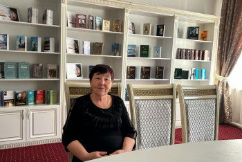 Фотография к новости: Біз кітаппен өскен буынбыз - кітапханашы