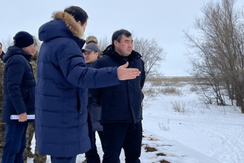 Фотография к новости: Төтенше жағдайлар министрі су тасқыны қаупі бар өңірлерді тексеруді жалғастыруда