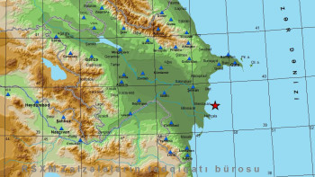 Фотография к новости: Каспий теңізінде жер сілкінді