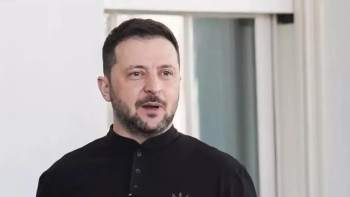 Фотография к новости: Зеленский: Ресейді мәжбүрлеу керек