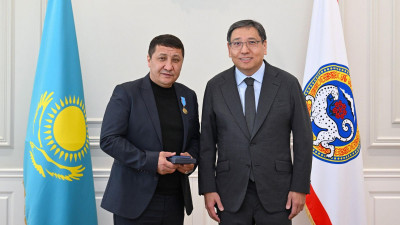 Мұса Әбдірайымға “Ерлігі үшін” медалі табысталды