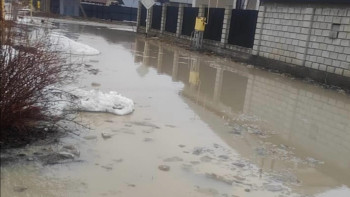 Фотография к новости: Талдықорған көшелерін су басты