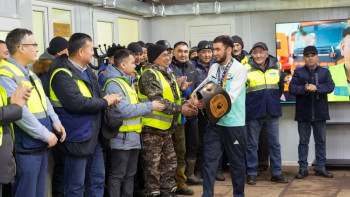 Фотография к новости: Әлем чемпионатының қола жүлдегері жұмысшы болып жүр