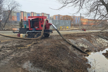 Фотография к новости: БҚО-да қос өзеннің деңгейі қауіпті межеден асып кетті