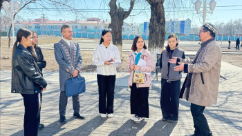 Фотография к новости: Жетісу жастары қариялардан бата алды