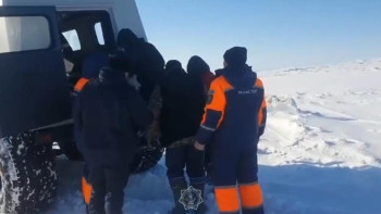 Фотография к новости: Шығыс Қазақстанда алты адам қар құрсауында қалған