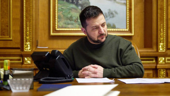 Фотография к новости: Зеленский бейбіт келіссөздер жүргізетін делегацияның құрамын бекітті