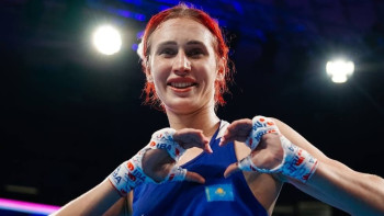 Фотография к новости: Бокс: Виктория Графеева – күміс жүлдегер