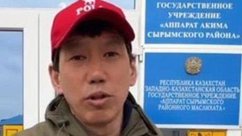 Фотография к новости: Әкімдік ғимаратында таяқ жеген азамат ес-түссіз жатыр