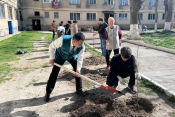 Фотография к новости: Жамбыл облысында "Таза Қазақстан" экологиялық акциясы жалғасып жатыр