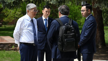 Фотография к новости: Руслан Желдібай Президенттің өмірлік қағидасы туралы айтты