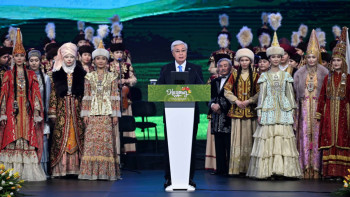 Фотография к новости: Мемлекет басшысы Қазақстан халқын Наурыз мейрамымен құттықтады