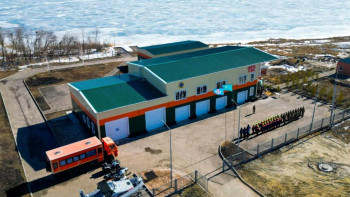 Фотография к новости: Солтүстік Қазақстан облысында алғашқы әмбебап құтқару бөлімшесі ашылды