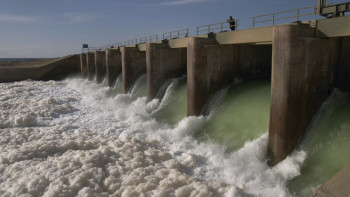 Фотография к новости: Еліміздегі ірі су қоймаларынан су жіберіліп жатыр
