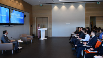 Фотография к новости: "Адал азамат – адал еңбек" дәрісі өтті