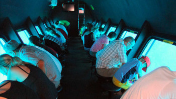 Фотография к новости: Хургада жағалауында туристер мінген батискаф теңізге батып кетті