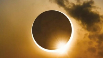 Фотография к новости: Сирек құбылыс: Жер бетінде Күн тұтылды