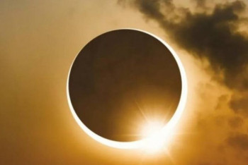 Фотография к новости: Сирек құбылыс: Жер бетінде Күн тұтылды