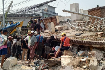 Фотография к новости: Мьянмадағы жер сілкінісі: Құрбандар санының көп болу себебі анықталды