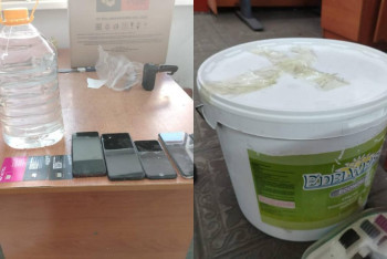 Бес телефон мен 5 л ішімдікті түзеу мекемесіне өткізбек болған