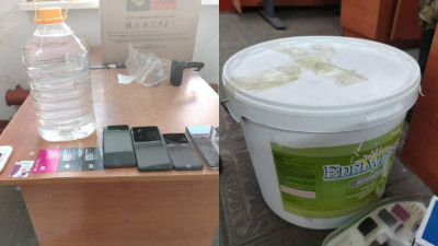 Бес телефон мен 5 л ішімдікті түзеу мекемесіне өткізбек болған