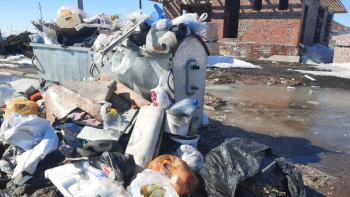 Фотография к новости: Астана қасындағы ауыл қоқыс сасып жатыр