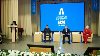 Фотография к новости: Студенттерге заң мен тәртіп қағидаттары түсіндірілді