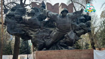 Фотография к новости: Фоторепортаж: 28 гвардияшыл-панфиловшылар саябағы