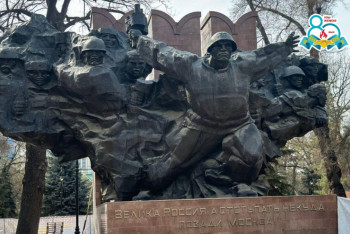 Фотография к новости: Фоторепортаж: 28 гвардияшыл-панфиловшылар саябағы