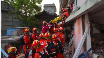 Фотография к новости: Үйінді астында бес күн жатқан адам аман қалды