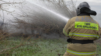 Фотография к новости: Павлодар облысында дала өртеніп жатыр