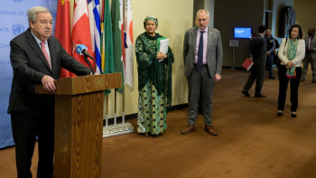 Фотография к новости: БҰҰ басшысы сауда соғысының әлемдік экономикаға төндіретін қауіптері туралы ескертті