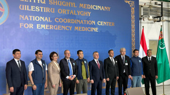 Фотография к новости: Түркі мемлекеттеріндегі шұғыл медициналық көмек көрсетуді Қазақстан үйлестіреді