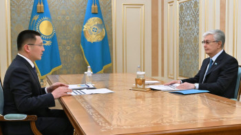 Фотография к новости: Павлодар облысының әкімі Президентке есеп берді